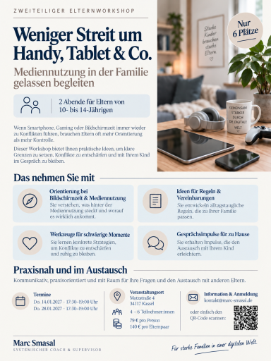 Workshop für Eltern Mediennutzung